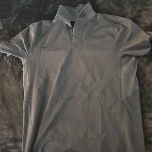 Black L men’s polo
